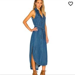 XS free people denim dress, new with tags!